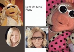 Real Life Miss Piggy Meme Template