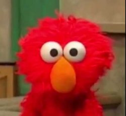 elmo staring at you Meme Template