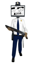 MR MONITOR Meme Template