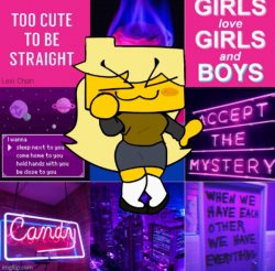 Bisexual Meri Meme Template