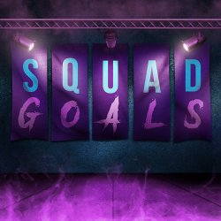 Squad goals background Meme Template