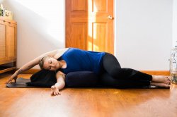 relaxing yoga pose Meme Template