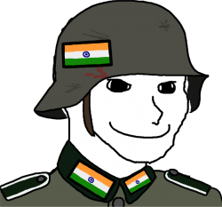 Indian Army Wojak Meme Template
