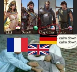 King Arthur American Meme Template