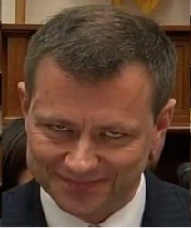 Peter Strozk smirking Meme Template