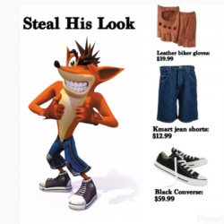 Steal his look Meme Template