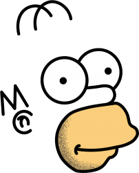 Homer face Meme Template