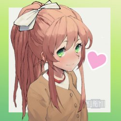 Picrew Monika Meme Template