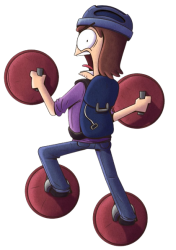 Suction cup man Meme Template