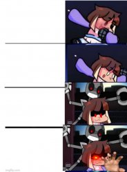 Evil qt Meme Template