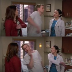 HIMYM Barney getting slapped Meme Template