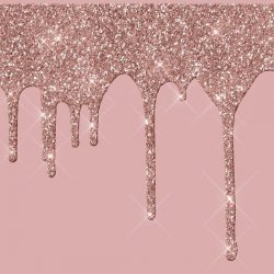 Pink and gold glitter background Meme Template