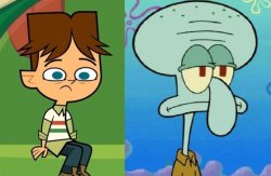 Cody as Squidward Meme Template