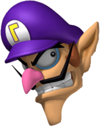 Waluigi Head 2 Meme Template