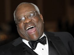 Clarence Thomas Laughing Meme Template