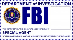 FBI Card Meme Template