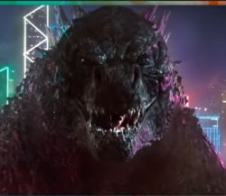 smiling godzilla Meme Template