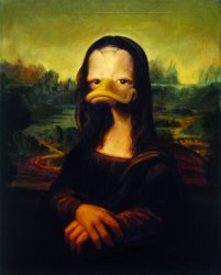 Quack Mona Lisa Meme Template
