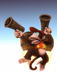 Diddy Kong In Action Meme Template