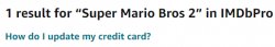 Mario 2 Credit Card Meme Template