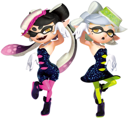 Squid Sisters Meme Template