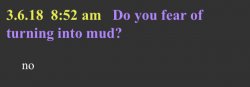 Bill Wurtz does not have a fear of turning into mud Meme Template
