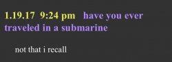 Bill Wurtz has not traveled in a submarine before Meme Template