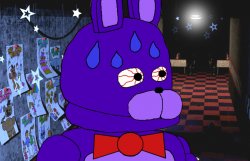 nervous bonnie Meme Template