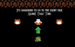 It's dangerous to go alone take this Meme Template