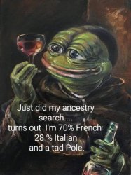 Pepe ancestry search Meme Template