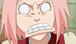 Angry Sakura Haruno 2.0 Meme Template