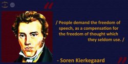 Soren Kierkegaard quote Meme Template