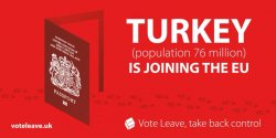 Vote Leave Turkey Meme Template