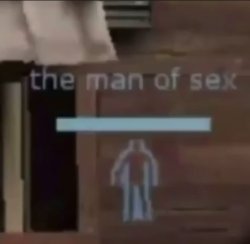 the man of sex Meme Template