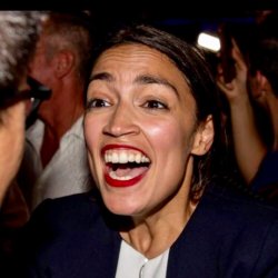 AOC Champing at the Bit Meme Template