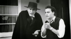Bela Lugosi and Ed Wood Meme Template