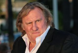 Gérard Depardieu takes a close look Meme Template