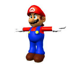 mario 64 Meme Template