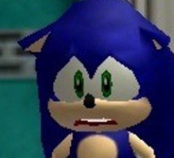 Sonic sad face Meme Template