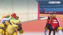 Bowser and Eggman being buds Meme Template