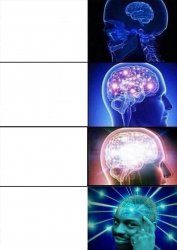 Expanded Brain Meme Template