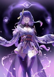 Raiden Shogun Meme Template