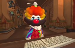 SMG4 Mario Clown Meme Template