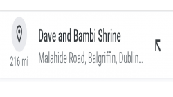 Dave and Bambi shrine Meme Template