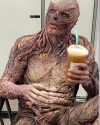 Vecna coffee Meme Template