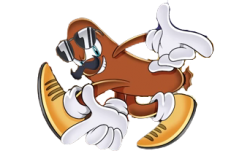 Sonic The Hedgehog-style Mr Sausage Meme Template