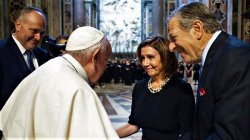 The Pope, Nancy, and Paul Pelosi Meme Template