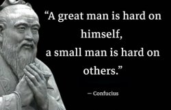 Confucius quote great man Meme Template