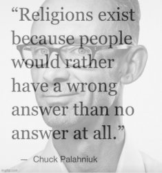 Chuck Palahniuk quote Meme Template