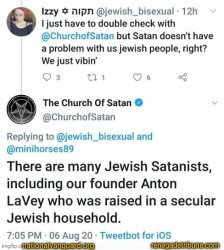 SATANISM IS JEWISH Meme Template